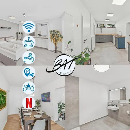 Bat Solutions - Alles Was Ein Nicht Bietet - 5 40 Bis 120 Qm Fuer Bis Zu 29 Personen - 5-raum-apartment Barrierefrei - 60 Qm Balkon Mit Blick Bis Luxemburg - Einzeln Bis Komplett Buchbar - 3 Min Zur A64 * Trierweiler
