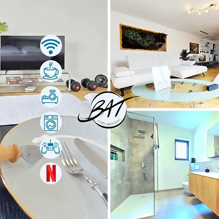Bat Solutions - Alles Was Ein Nicht Bietet - 5 40 Bis 120 Qm Fuer Bis Zu 29 Personen - 5-raum-apartment Barrierefrei - 60 Qm Balkon Mit Blick Bis Luxemburg - Einzeln Bis Komplett Buchbar - 3 Min Zur A64 Appartement Trierweiler